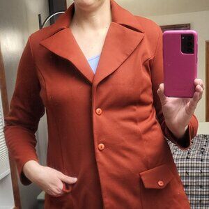 70s ladies polyester jacket